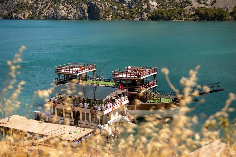 Green Canyon Boat Tour from Antalya, Side & Alanya - Cruising the Taurus Mountains: Big Canyon swim in crystal-clear water