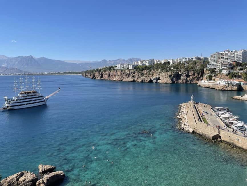 Guided Antalya Old Town Tour & Düden Waterfall with Lunch - Lunch in Antalya: Local Turkish Food, Included Meal, Extra for Drinks