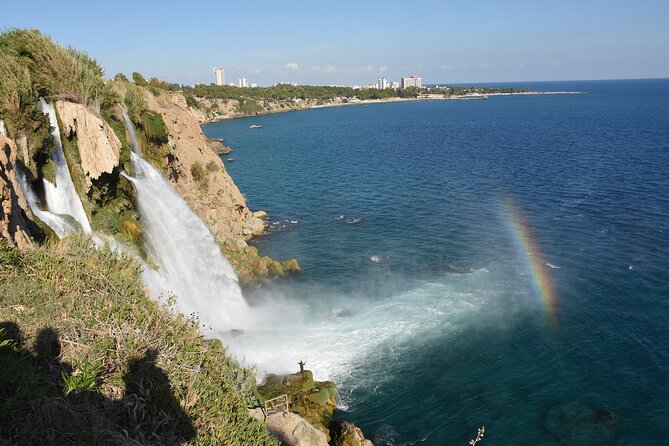 Guided Antalya Waterfalls Tour from Side with Free Time - Stop 1 in Antalya: guided arrival plus breathing room
