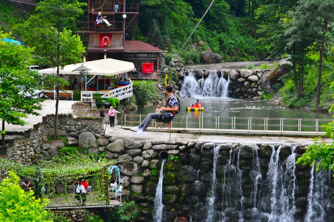 Guided Sapanca Lake Mahmudiye and Masukiye Tour with Cable Car - ViaSea Tema Park and the Lion Park Detour (The Biggest Ticketed Stop)