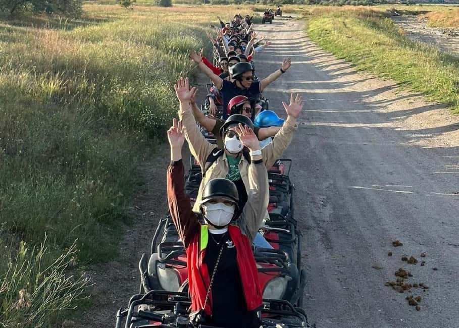 Guided Sunset or Sunrise ATV Tour in Cappadocia Valleys - Balloon views: the moment you’ll remember
