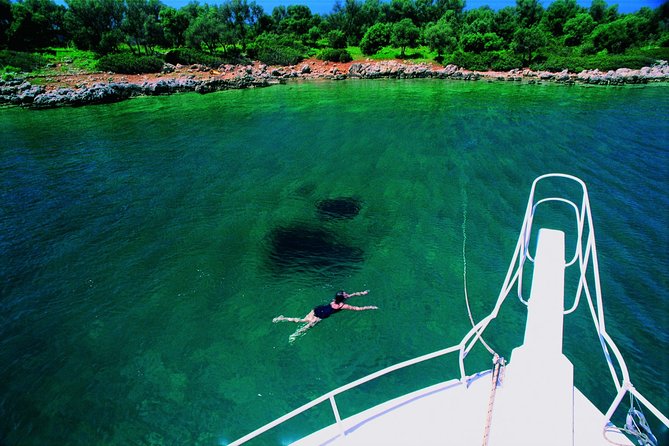Gulf of Gokova Boat Trip with Cleopatra Island - Lacivert Koy (Dark Blue Bay): The One-Hour Color Fix