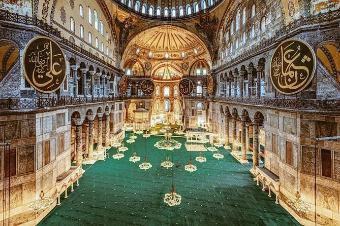 Hagia Sophia, Basilica Cistern, Grand Bazaar Skip the Ticket Line - Hagia Sophia (Ayasofya): what the guide helps you see