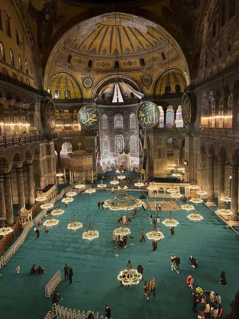 Hagia Sophia Entry Ticket : Fast Track : skip the line - What You See Inside: Dome, Mosaics, and the Big Story