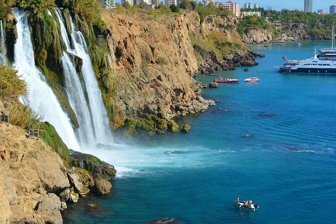 Half-Day Boat Tour to Antalya Waterfalls from Belek - Cruising past Kundu hotels: pretty views and a built-in break
