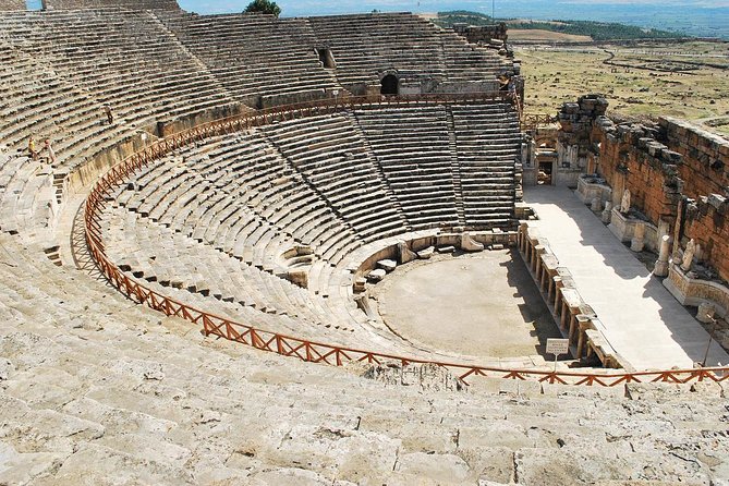 Hierapolis & Pamukkale Tour - Stop 2: Pamukkale Theater—what 1 hour really buys you
