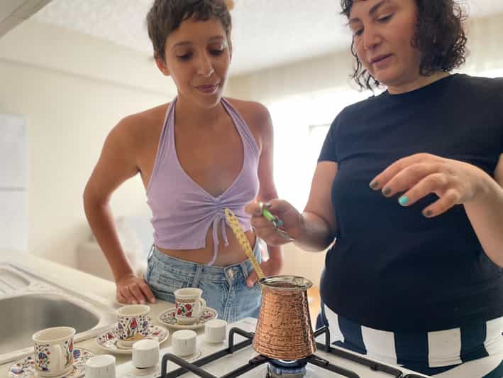 Home Style Turkish Coffee Making and Fortune Telling - What you learn in the 1.5-hour Turkish coffee lesson