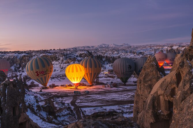 Hot Air Balloon Ride at Sunrise in Goreme, Cappadocia - Light Breakfast, Ground Crew, and Getting Ready Without Stress