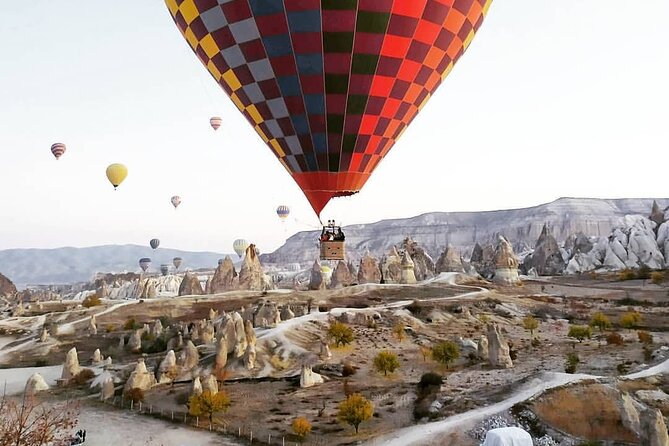 Hot Air Balloon Ride in Cappadocia (morning flight) - From the Sky Over Cappadocia: Fairy Chimneys, Valleys, and Cave Homes