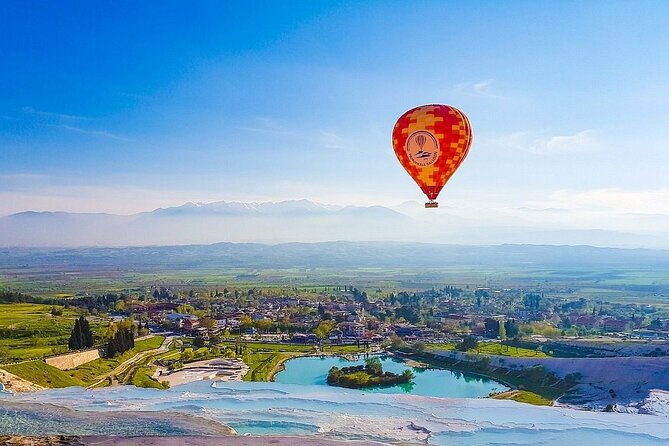 Hot Air Ballooning Over Pamukkale's Wonders - Karahayıt thermal stop: snacks, breakfast, tea, and balloon prep photos