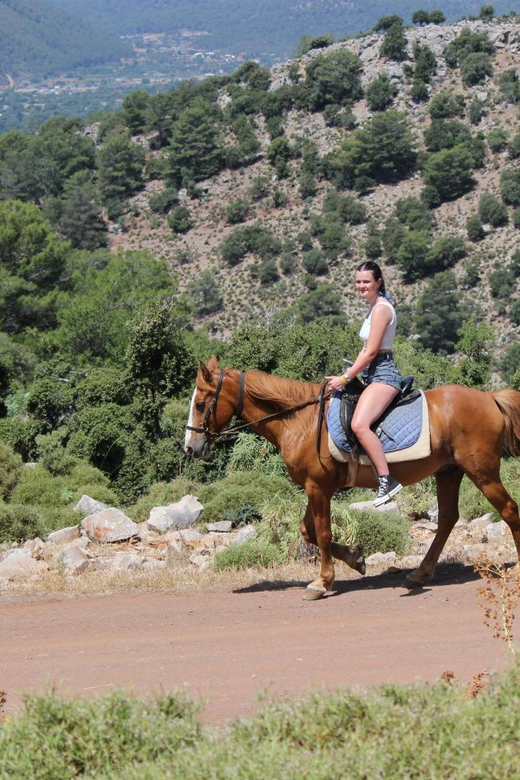 Icmeler Horse Riding Through The Rivers and Forest - The Route: Pine Forests, Orange Groves, and Riverbeds