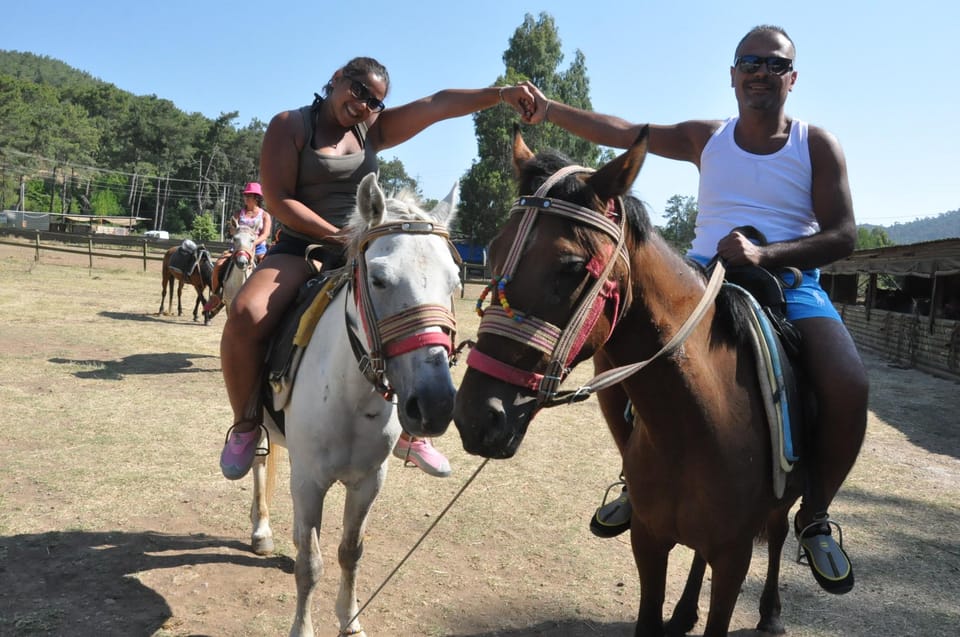 Icmeler Horse Riding Through The Rivers and Forest - Photos and the After-Ride Moment