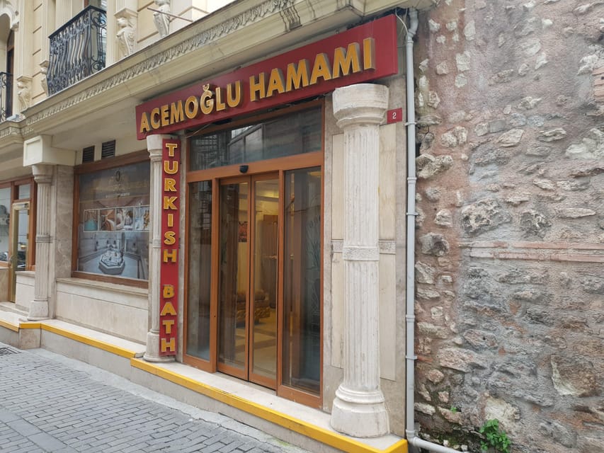 Istanbul: Acemoglu Historical Hammam Entry Ticket - Where Acemoglu Hammam is (and how to arrive without fuss)
