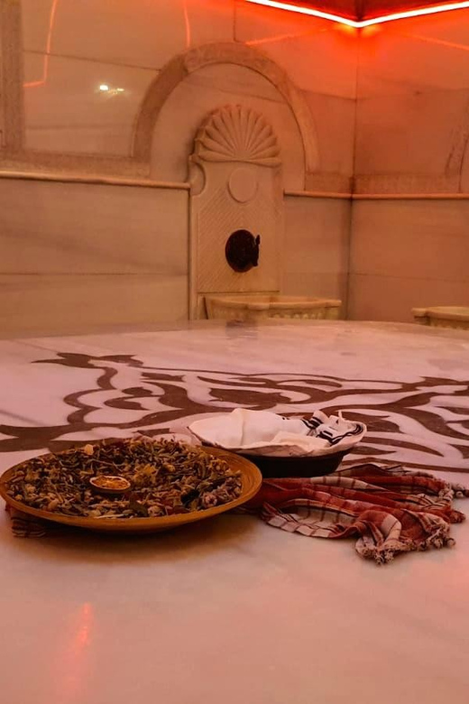 Istanbul: Acemoglu Historical Turkish Bath w/Private Options - What happens during the clay mask, kese scrub, and foam wash