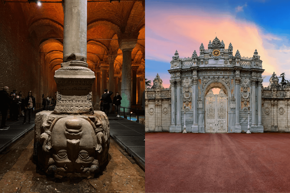 Istanbul: Basilica Cistern & Dolmabahce Palace Combo Ticket - Dolmabahçe Palace Without a Tour: 285 Rooms and the Harem Section