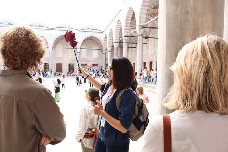 Istanbul: Blue Mosque, Basilica Cistern & Spice Bazaar Tour - Start at Alman Çeşmesi: get oriented fast in Sultanahmet