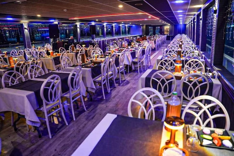 Istanbul: Bosphorus Cruise Dinner, Show & Alcoholic Drinks - Dolmabahçe Palace and the First Night Stops: Where the Views Start to Hit