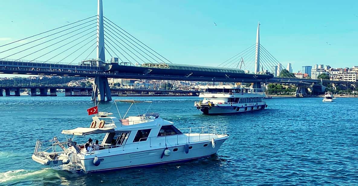 İstanbul: Bosphorus Private Yacht Cruise with Tea and Coffee - Getting to the meeting point: Galata Bridge to Golden Horn Metro Bridge
