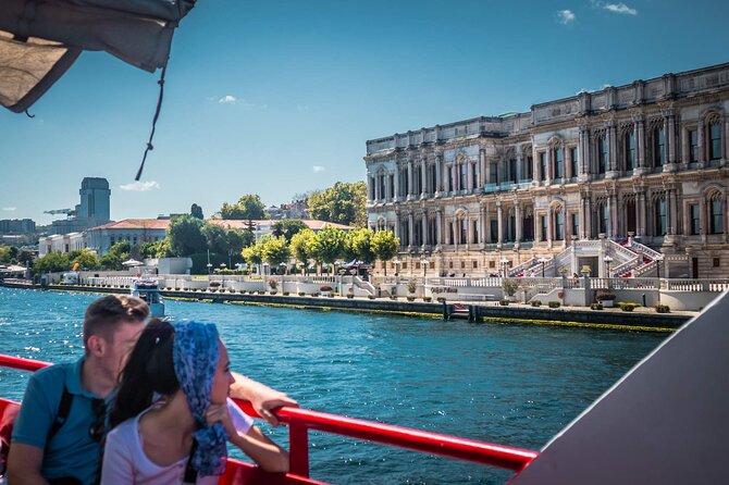Istanbul Bosphorus Sunset Cruise Tour (Guided) - Under-bridge moments: Ortaköy Mosque to Rumeli Fortress photos