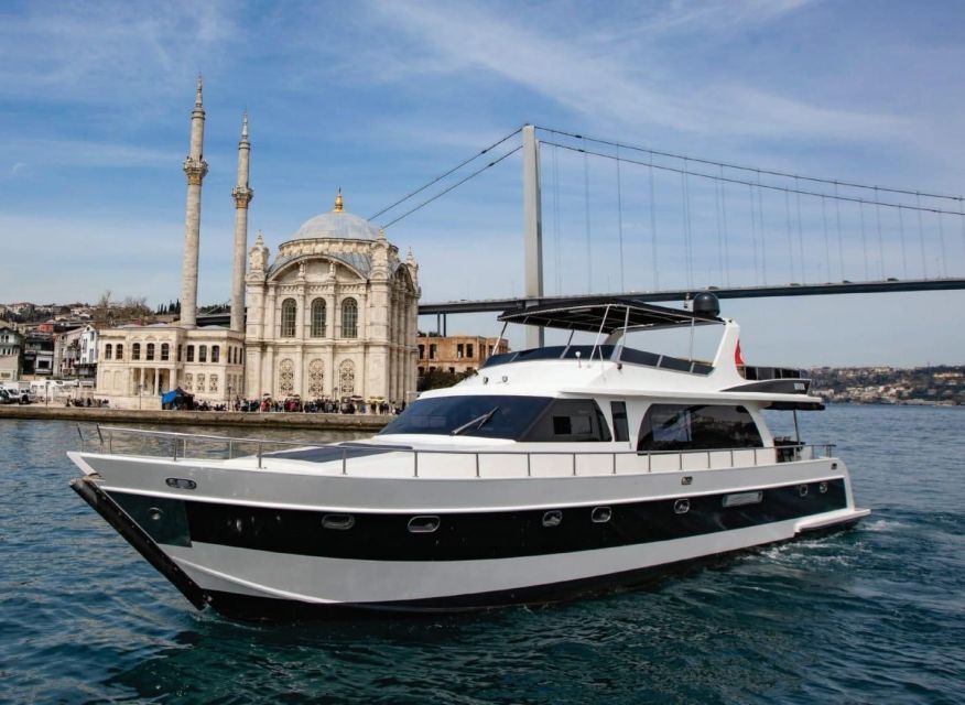 Istanbul: Bosphorus Sunset or Night Yacht Cruise & Transfers - Ortaköy Mosque and the Bosphorus villages you can feel