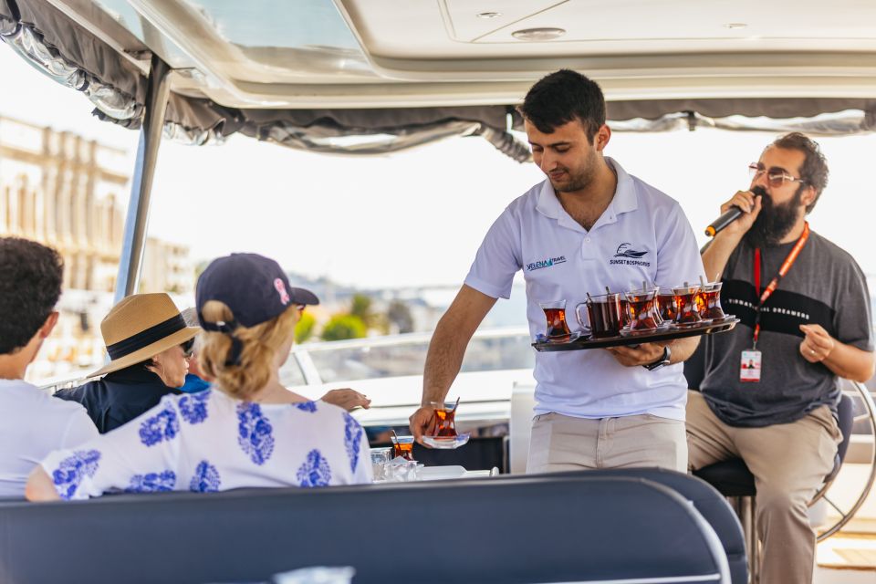 Istanbul: Bosphorus Yacht Cruise with Stopover on Asian Side - The Asian shoreline segment: Beylerbeyi, Üsküdar, and the Maiden’s Tower views