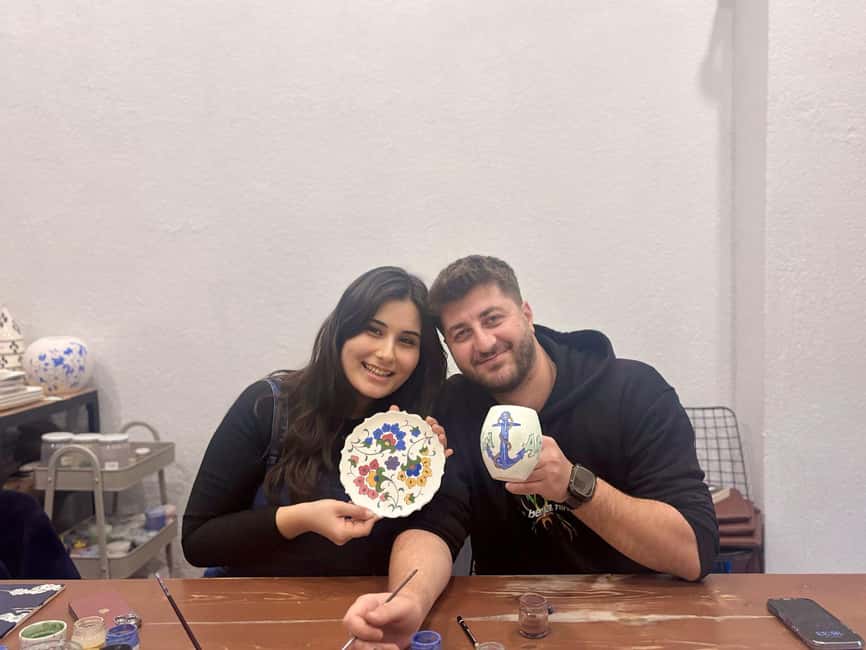Istanbul: Ceramic & Tile Painting Workshop (KILN FIRED) - Choosing Your Canvas: Cup, Bowl, or Plate