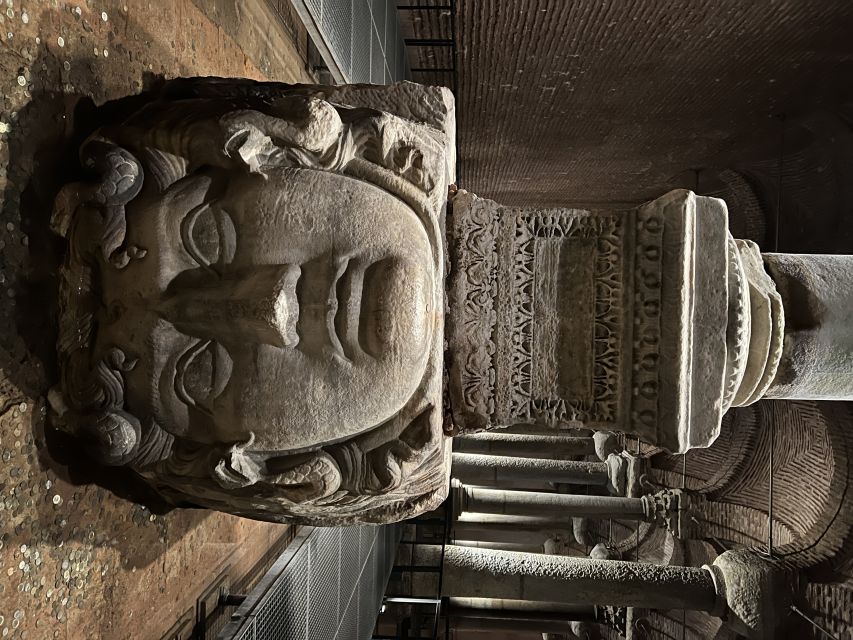 Istanbul: City Highlights- Skip Lines- All tickets included - Basilica Cistern: the upside-down Medusa moment