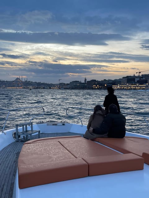 Istanbul: Daytime Bosphorus Yacht Cruise with Fruit & Snacks - Route highlights: Galata Tower to Galataport, then Dolmabahçe and Çırağan