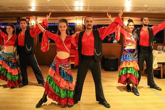 Istanbul Dinner Cruise Entertaintment with Private Tables - Live entertainment lineup: mehter welcome to whirling dervishes