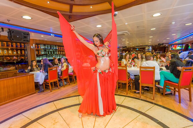 Istanbul Dinner Cruise with Dinner & Entertaintment Private Tables - Dolmabahçe Palace and Ortaköy Mosque: seeing European Istanbul’s icons from the Bosphorus