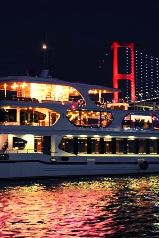 Istanbul: Dinner Cruise with Hotel Pickup & Optional Drinks - Onboard entertainment: Turkish folk dance and a live DJ