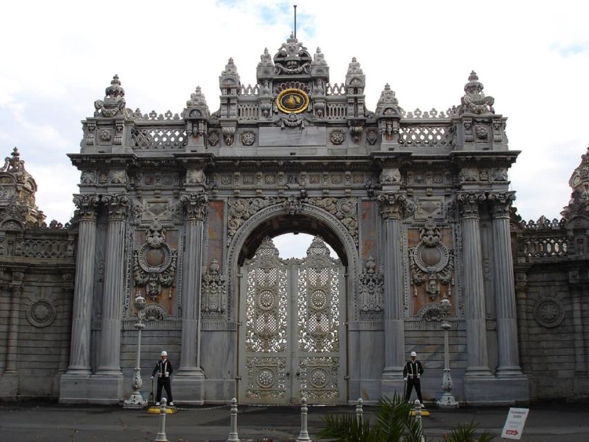 Istanbul: Dolmabahçe Palace and Uskudar Guided Tour - Bosphorus bridge views and the boat/border-crossing feeling