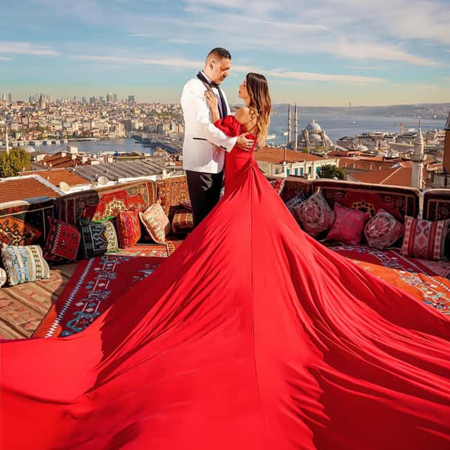 Istanbul: Flying Dress Photoshoot at Rooftop Terrace - Practical Tips for a Smooth, Comfortable Shoot