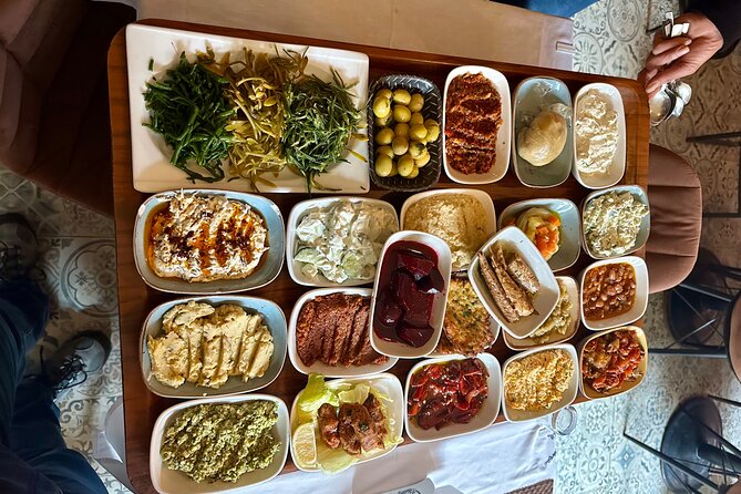 Istanbul Food Tour - History and Culture of Turkish Culinary - Çiçek Pasajı: where you taste snacks like a local