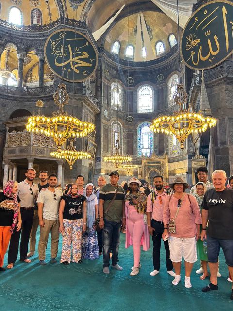 Istanbul: Full-Day City Highlights Tour with Lunch - The Blue Mosque (Sultan Ahmed Mosque): where crowd control matters