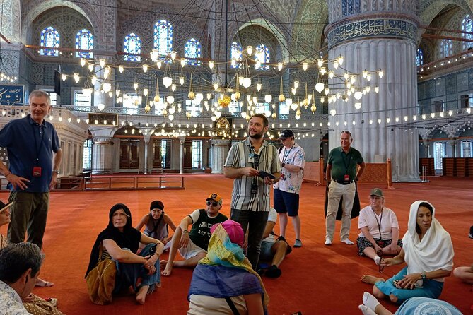 Istanbul Guided Tour: Hagia Sophia, Basilica Cistern and More! - Blue Mosque plus the Hippodrome monument sweep
