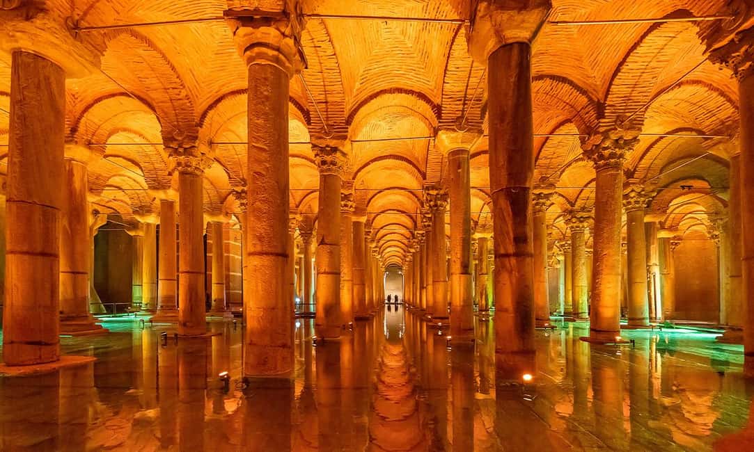 Istanbul: Hagia Sophia, Topkapi & Basilica Cistern Tickets - Basilica Cistern: Your Chance to Slow Down Underground