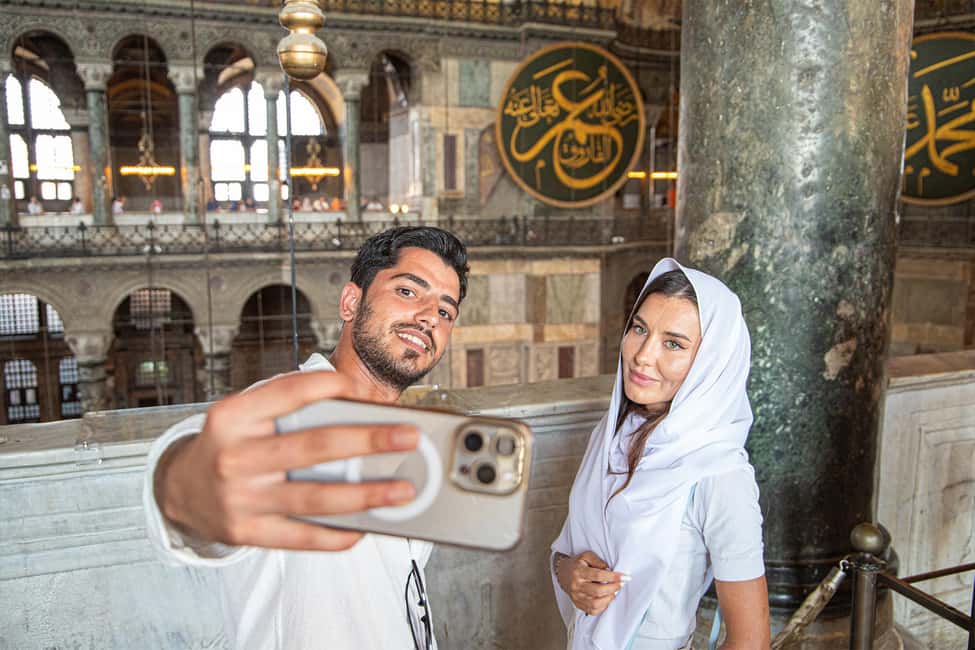 Istanbul: Hagia Sophia Tour with Optional Blue Mosque Tour - Optional Blue Mosque tour: a clean pairing with Hagia Sophia
