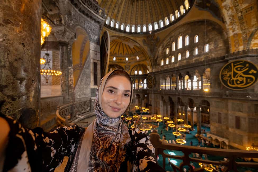 Istanbul: Hagia Sophia Tour with Optional Blue Mosque Tour - Dress code and what to bring so you’re not stuck at the entrance