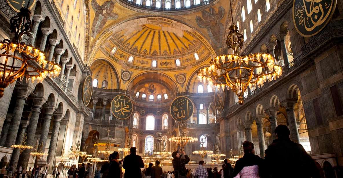 Istanbul: Half-Day Highlights Guided Tour with Transfer - Hagia Sophia: Justinian’s church and the mosaics you came for