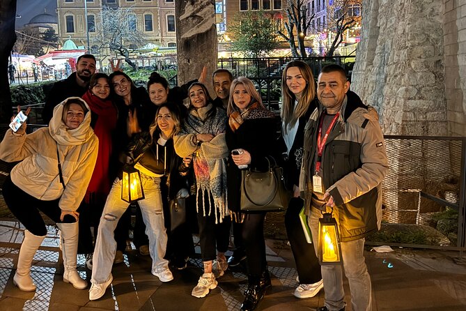 Istanbul Haunted Night Tour - The graveyard stop: Ahmet Tevfik Paşa Mezarı for betrayal and assassination