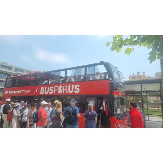 Istanbul: Hop-On Hop-Off Sightseeing Bus with Audio Guide - Red Double-Decker, Open-Top Comfort, and What the Views Cost You