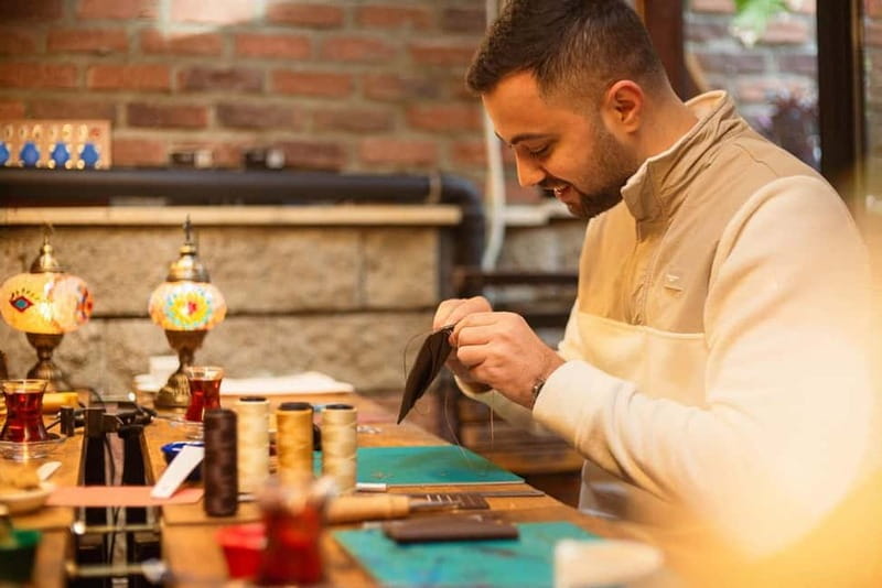 Istanbul: Leather Crafting Workshop with Snacks and Drinks - Value check: is $43 worth it for a wallet and real skills?
