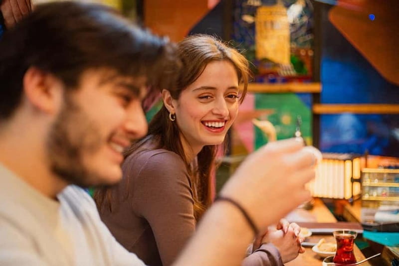 Istanbul: Leather Crafting Workshop with Snacks and Drinks - Finding the workshop near the Merhaba sign
