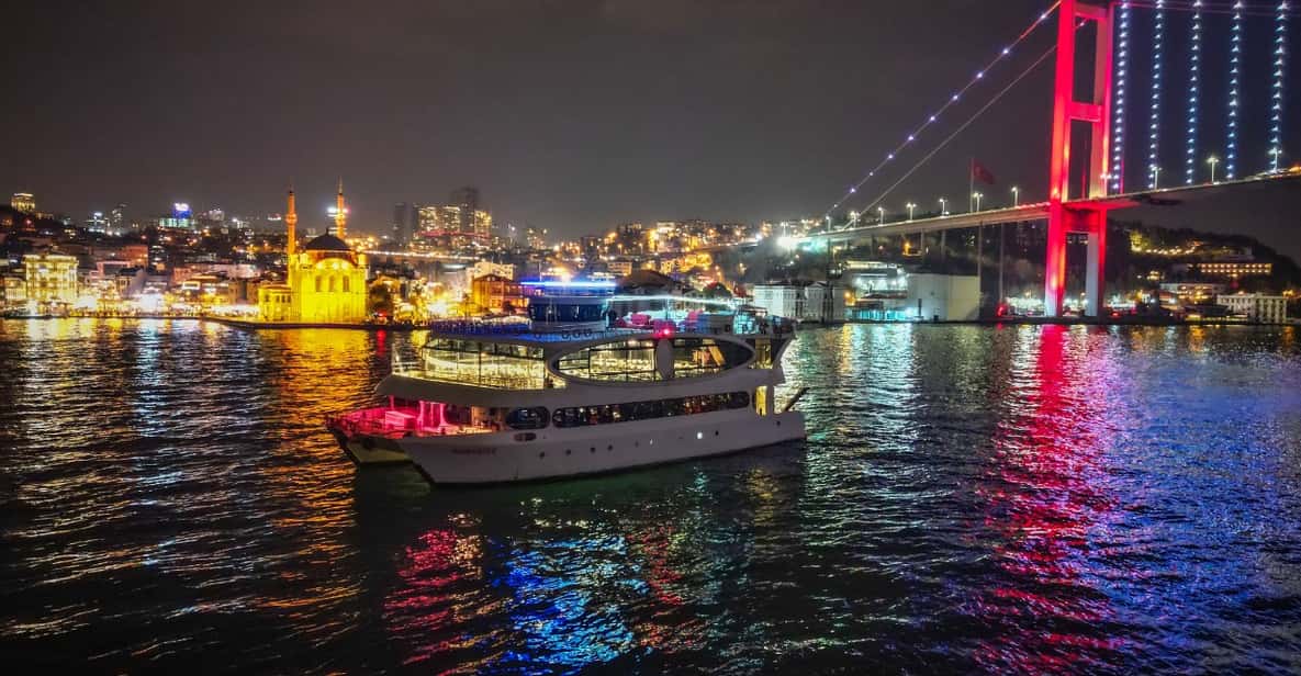 Istanbul: New Year's Eve Bosphorus Cruise Dinner & Party2027 - Fireworks at Midnight: How the View Timing Works