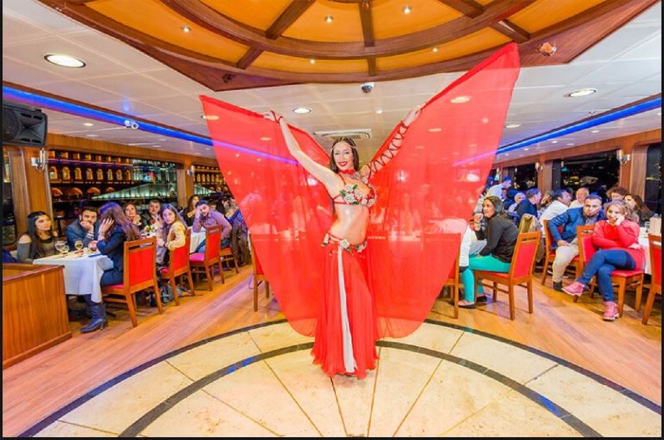 Istanbul: New Year's Eve Cruise Between Two Continents - The show program: belly dancing, whirling dervishes, and folk dance