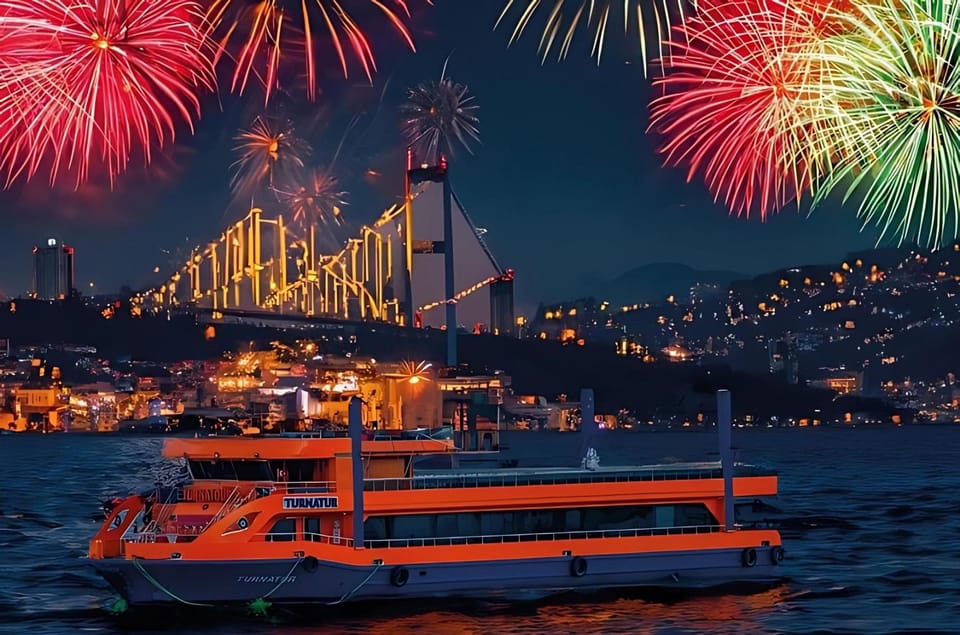 Istanbul: New Year's Eve Dinner Cruise / DJ & Drinks 2027 - Getting to the boat: European-side pickup and coach transfer
