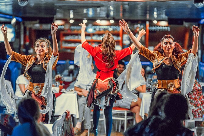 Istanbul New Year's Eve Dinner Cruise With Fireworks Shows 2026 - Dolmabahçe Palace at the waterline: the Ottoman-West blend