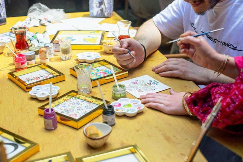Istanbul: Ottoman Illumination & Gold Art Class w/ Snacks - Your Materials and the Technique: What’s Provided (and Why It’s a Good Deal)