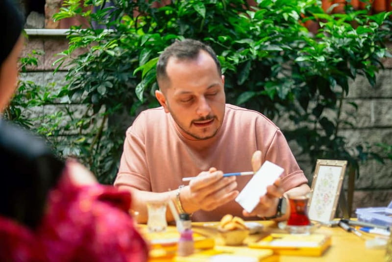 Istanbul: Ottoman Illumination & Gold Art Class w/ Snacks - Who You’ll Meet: The Tone of the Instruction